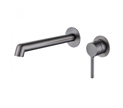 Смеситель Raglo встраиваемый  для умывальника  R20.11.09 графит 