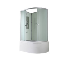 Душевая кабина AvaCan D5012L N без крыши матовый Хром 