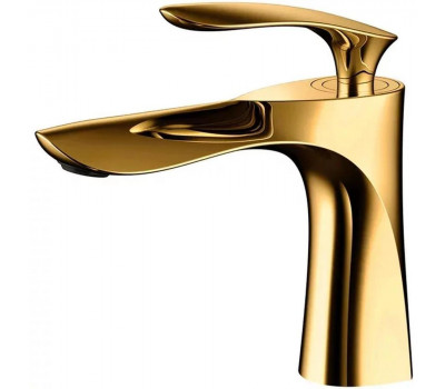 Смеситель для раковины Grocenberg GB2001GO, золото 