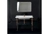 Консоль металл/дерево Kerasan Waldorf 9203K2oro цвет золото 
