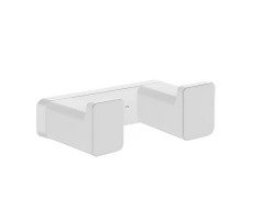 Крючок для ванной комнаты двойной Rose RG1821C, белый Крючок для ванной комнаты двойной Rose RG1821C, белый