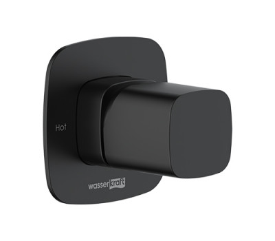 Смеситель для душа WasserKRAFT Nuthe 9100 9151 черный матовый 
