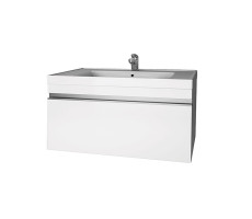 Тумба под раковину подвесная Dreja Grace 70 см, белый