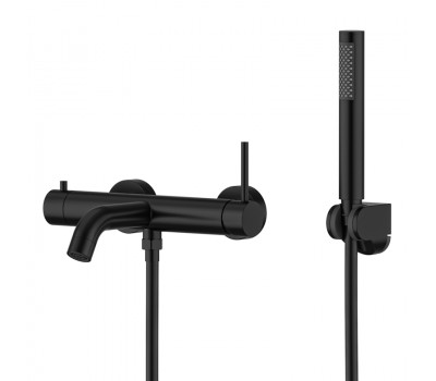 Смеситель для ванны Knotlor SS-23/BL, черный