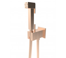 Гигиенический душ со смесителем Graffio Namir KSPAQ101-09RS, брошированная медь