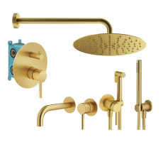Комплект Plumberia Selection KITZXO18OB210 золото брашированное Комплект Plumberia Selection KITZXO18OB210 золото брашированное