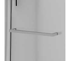 Душевая шторка на борт ванны 150х80 см, с полотенцедержателем Damixa Skyline DX35WBS-D7W1-150MT  