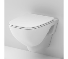 Унитаз подвесной FlashClean с сиденьем микролифт AM.PM X-Joy C851701SC Белый 