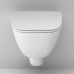 Унитаз подвесной FlashClean с сиденьем микролифт AM.PM X-Joy C851701SC Белый 