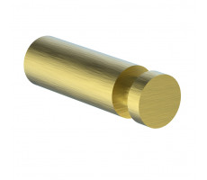 Крючок для ванной WONZON & WOGHAND EASY, Брашированное золото WW-8105-2-BG 
