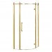 Душевое ограждение 90х90 Azario ONTARIO AZ-NBB2231-R 900 GOLD без поддона, 8 мм