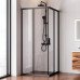Душевое ограждение 90x90, без поддона AM.PM Gem S W93G-403-090BT Черный 