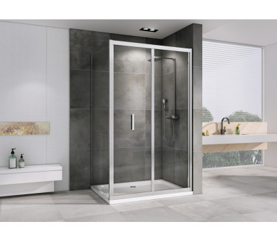 Душевой уголок ABBER Sonnenstrand AG07100-S80 хром 