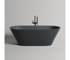 Ванна отдельностоящая 180х80 Salini Mona 102921MF-9011 S-stone Черный матовый 