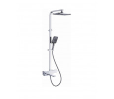 Душевая система с термостатом Rose R1096, хром Душевая система с термостатом Rose R1096, хром