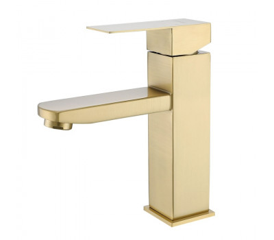 Смеситель для раковины Prohanss P30.10.03, золотой сатин 