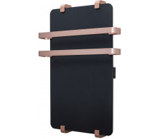 Полотенцесушитель электрический Allen Brau Infinity 60x44 с рейлингом 2.0, медь браш 