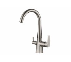 Смеситель для кухни ZORG STEELHAMMER SH 819 SATIN сатин Смеситель для кухни ZORG STEELHAMMER SH 819 SATIN сатин