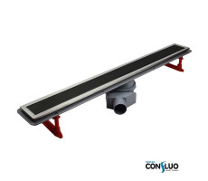 Душевой лоток Pestan 550 Premium Line Black Glass 13000292 Душевой лоток Pestan 550 Premium Line Black Glass 13000292