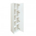 Шкаф колонна Comforty Милан-40 белый глянец 