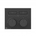Термостат смеситель для душа GESSI Hi-Fi 63004#299 Черный матовый 