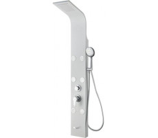 Душевая панель Aquanet Galaxy White AP40-03 с гидромассажем и изливом, белый 