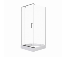 Душевое ограждение Терра-Хром, 90х90, квад, низкий поддон Triton Щ0000053611 