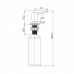 Дозатор IDDIS Kitchen Line латунь, PVD матовое золото SDIMG00i59 Дозатор IDDIS Kitchen Line латунь, PVD матовое золото SDIMG00i59