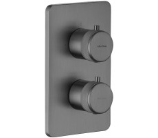 Смеситель для ванны Allen Brau Priority 5.31213-MG (с внутренней частью) графит браш 