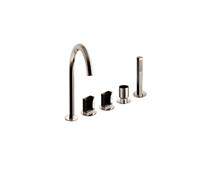 Смеситель для ванны Fantini Venezia 29 95 N465S Никель Смеситель для ванны Fantini Venezia 29 95 N465S Никель