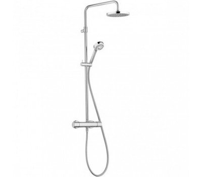 Душевая система KLUDI LOGO DUAL SHOWER SYSTEM с термостатом, хром 6809505-00