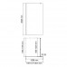 Душевая перегородка WasserKRAFT Rossel 28W 28W46 Хром 