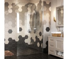 Душевая перегородка WasserKRAFT Rossel 28W 28W46 Хром 