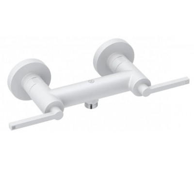 Смеситель для душа Kludi Nova Fonte Puristic 207105315 белый матовый 