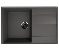 Мойка ULGRAN Quartz асфальт Prima 750-09 