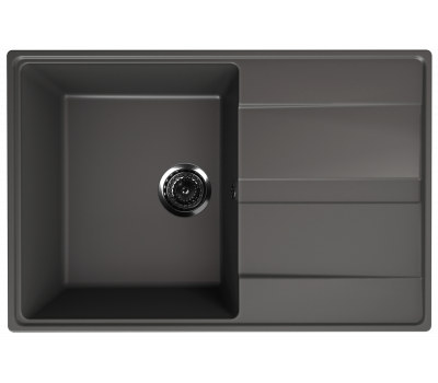 Мойка ULGRAN Quartz асфальт Prima 750-09 