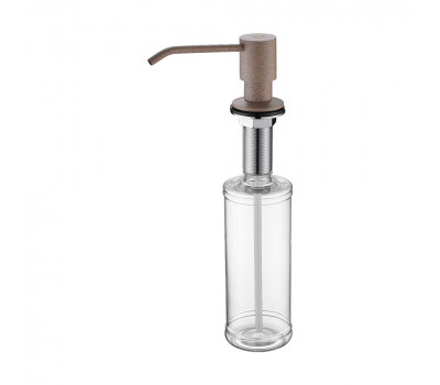 Дозатор для жидкого мыла REIN, D002-302, песок, Paulmark 