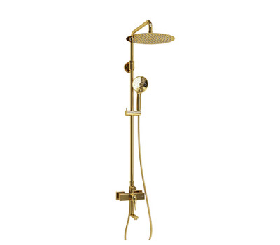 Душевая система WasserKRAFT  A171.263.207.PG золото 