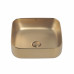 Раковина накладная ABBER Rechteck AC2211MMG золото матовое  Раковина накладная ABBER Rechteck AC2211MMG золото матовое