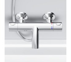 Смеситель для ванны и душа с термостатом AM.PM Sense F7550064 Хром 