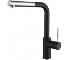 Смеситель для кухни Rivelato Albano Г-обр.с выдвижной лейкой D-35ммcromo 1573503 nero cromo Смеситель для кухни Rivelato Albano Г-обр.с выдвижной лейкой D-35ммcromo 1573503 nero cromo