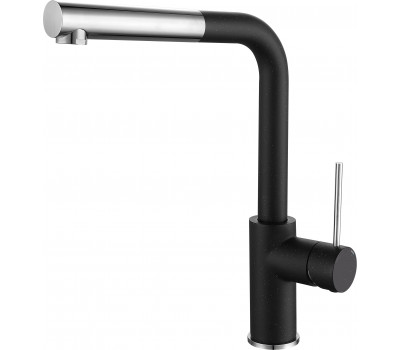 Смеситель для кухни Rivelato Albano Г-обр.с выдвижной лейкой D-35ммcromo 1573503 nero cromo Смеситель для кухни Rivelato Albano Г-обр.с выдвижной лейкой D-35ммcromo 1573503 nero cromo