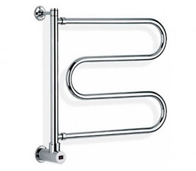 Полотенцесушитель электрический, сатин, Margaroli Vento 500547SAB 