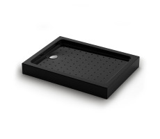 Душевой поддон Veconi Tezeo acrylic TZ-54B, 1200x800x150, акрил, черный TZ54B-12080-C5 