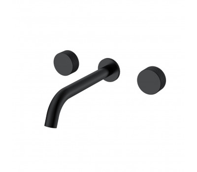 Смеситель из стены STICK TOUCH на 3 отв. BLACK Boheme 152-2-B.2 черный матовый 