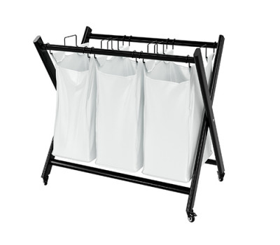 Корзина WasserKRAFT Naab WB-860 WB-860-L черный матовый/белый матовый 