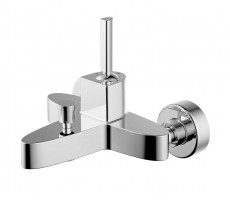 Смеситель для ванны с коротким изливом Bravat Spring F679113C-01 Хром 