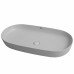 Раковина накладная ABBER Bequem AC2110MLG светло-серая матовая  Раковина накладная ABBER Bequem AC2110MLG светло-серая матовая