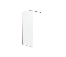 Душевая перегородка Knotlor WI090CG1RB 90х200 бронза  