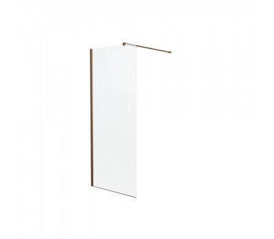 Душевая перегородка Knotlor WI090CG1RB 90х200 бронза  